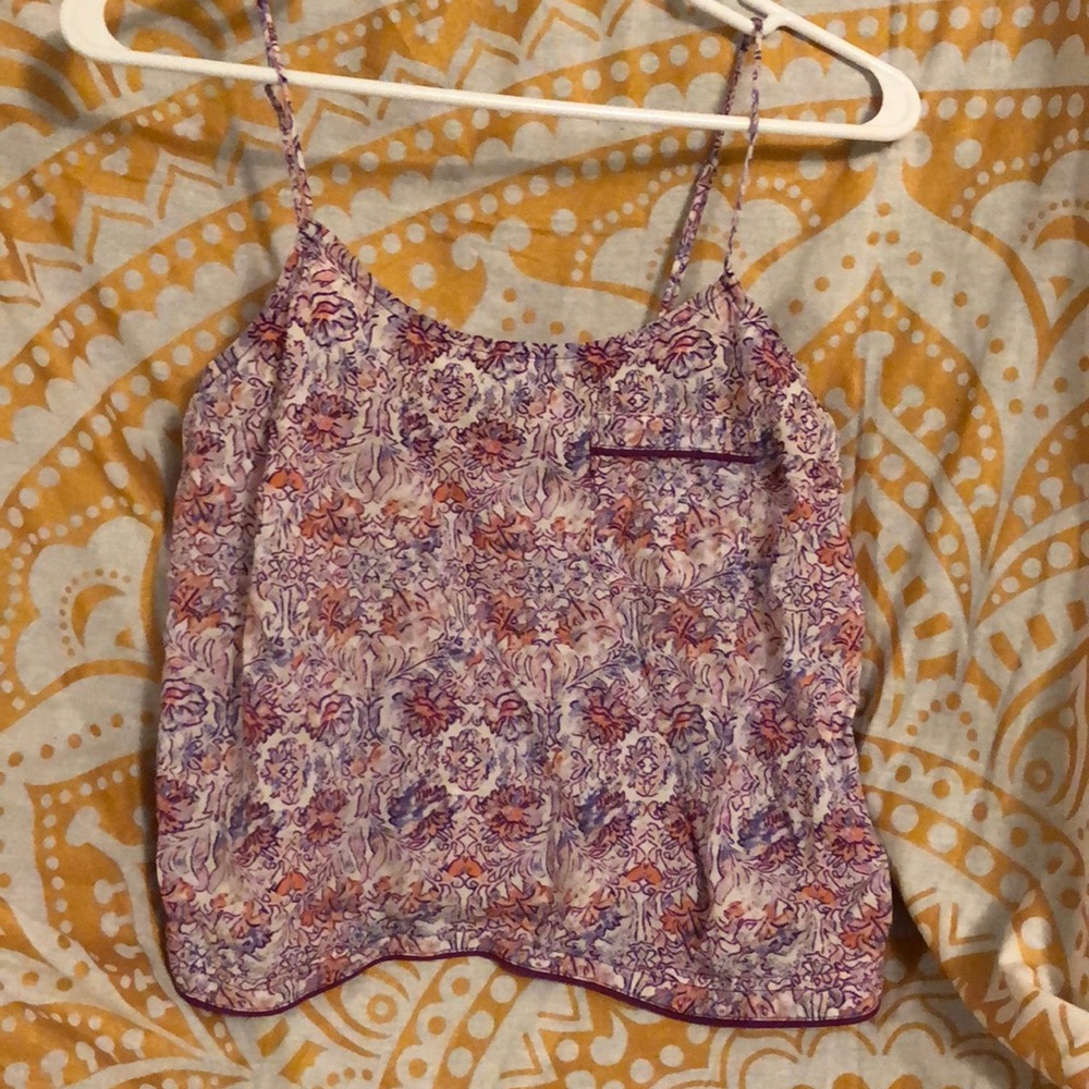 Victoria’s Secret cropped patterned tank